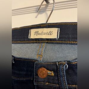 Madewell Dark Wash Denim Jeans